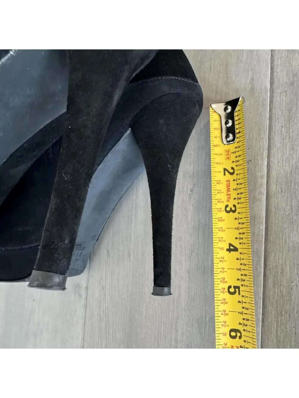 Stuart Weitzman black knee
